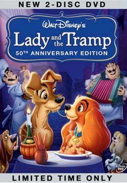 Lady and the Tramp (1955) BRRip 420p 250MB Dual Audio