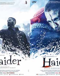 Haider (2014) Hindi Movie 400MB Free Download In 480p