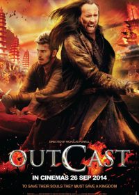 Outcast 2014 (Dual Audio) [Hindi Eng] BRRip 300mb