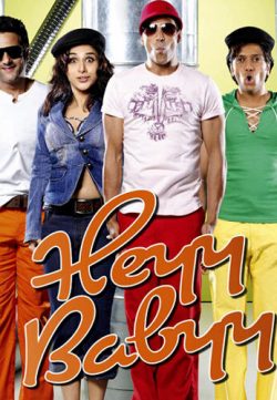 Heyy Babyy (2007) Hindi Movie 480P 400MB