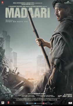 Madaari (2016) Hindi 480p DVDRip 350mb