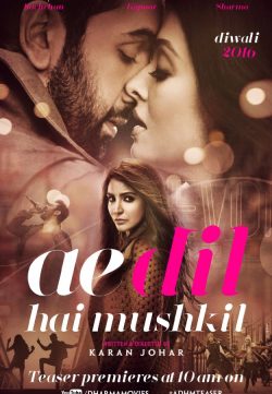 Ae Dil Hai Mushkil (2016) Hindi DesiSCR 800MB